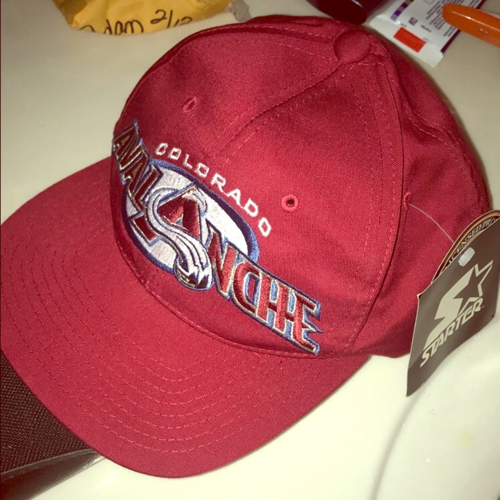 BNWT vintage starter SnapBack Colorado avalanche